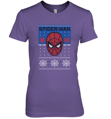 Marvel Spider Man Mask Christmas Sweater Women's Premium T-Shirt Women's Premium T-Shirt - skytshirtshop