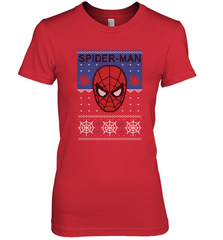 Marvel Spider Man Mask Christmas Sweater Women's Premium T-Shirt Women's Premium T-Shirt - skytshirtshop