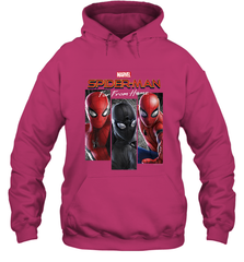 Marvel Spider Man Far From Home Suit Panel Logo Hooded Sweatshirt Hooded Sweatshirt - skytshirtshop