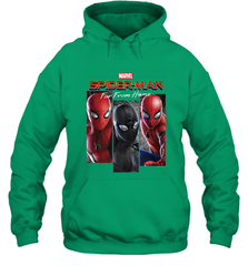 Marvel Spider Man Far From Home Suit Panel Logo Hooded Sweatshirt Hooded Sweatshirt - skytshirtshop