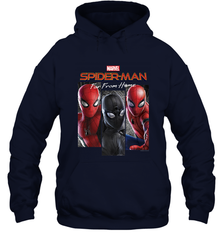 Marvel Spider Man Far From Home Suit Panel Logo Hooded Sweatshirt Hooded Sweatshirt - skytshirtshop