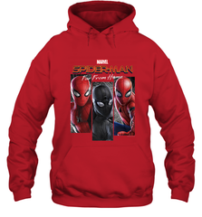 Marvel Spider Man Far From Home Suit Panel Logo Hooded Sweatshirt Hooded Sweatshirt - skytshirtshop