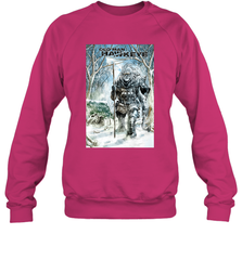 Marvel Old Man Hawkeye Comic Cover Crewneck Sweatshirt Crewneck Sweatshirt - skytshirtshop