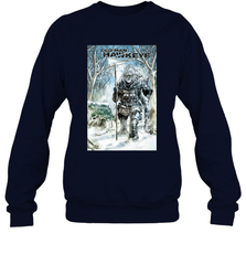 Marvel Old Man Hawkeye Comic Cover Crewneck Sweatshirt Crewneck Sweatshirt - skytshirtshop