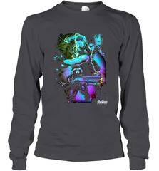 Marvel Infinity War Thor Rocket Groot Neon Long Sleeve T-Shirt Long Sleeve T-Shirt - skytshirtshop