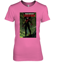 Marvel Miles Morales_ Spider Man Comic Cover Women's Premium T-Shirt Women's Premium T-Shirt - skytshirtshop