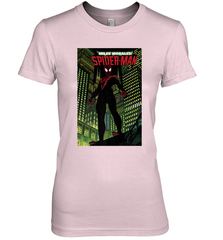 Marvel Miles Morales_ Spider Man Comic Cover Women's Premium T-Shirt Women's Premium T-Shirt - skytshirtshop