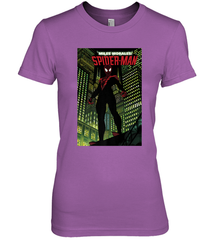 Marvel Miles Morales_ Spider Man Comic Cover Women's Premium T-Shirt Women's Premium T-Shirt - skytshirtshop