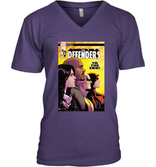 Marvel The Defenders To The End! Men's V-Neck Men's V-Neck - skytshirtshop