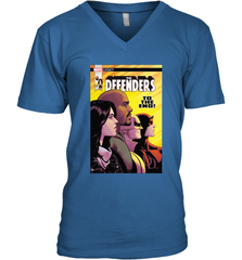 Marvel The Defenders To The End! Men's V-Neck Men's V-Neck - skytshirtshop