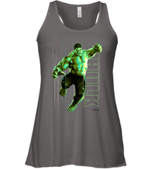 Marvel Infinity War Incredible Hulk Smash Women's Racerback Tank Women's Racerback Tank - skytshirtshop