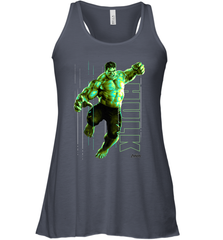 Marvel Infinity War Incredible Hulk Smash Women's Racerback Tank Women's Racerback Tank - skytshirtshop