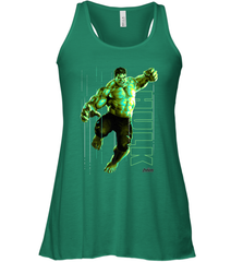 Marvel Infinity War Incredible Hulk Smash Women's Racerback Tank Women's Racerback Tank - skytshirtshop