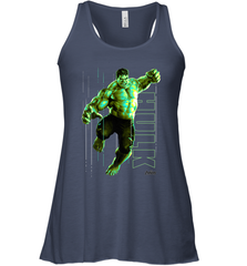 Marvel Infinity War Incredible Hulk Smash Women's Racerback Tank Women's Racerback Tank - skytshirtshop