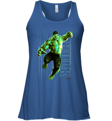 Marvel Infinity War Incredible Hulk Smash Women's Racerback Tank Women's Racerback Tank - skytshirtshop