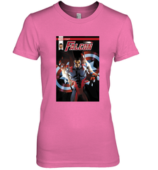 Marvel Falcon Take Flight Comic Cover Premium T Shirt Women's Premium T-Shirt Women's Premium T-Shirt - skytshirtshop