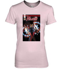 Marvel Falcon Take Flight Comic Cover Premium T Shirt Women's Premium T-Shirt Women's Premium T-Shirt - skytshirtshop