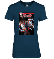 Marvel Falcon Take Flight Comic Cover Premium T Shirt Women's Premium T-Shirt Women's Premium T-Shirt - skytshirtshop