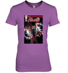 Marvel Falcon Take Flight Comic Cover Premium T Shirt Women's Premium T-Shirt Women's Premium T-Shirt - skytshirtshop
