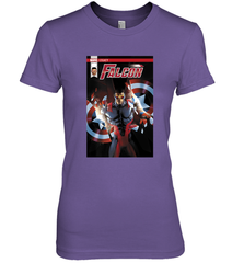 Marvel Falcon Take Flight Comic Cover Premium T Shirt Women's Premium T-Shirt Women's Premium T-Shirt - skytshirtshop