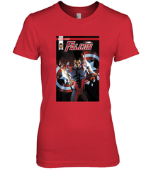 Marvel Falcon Take Flight Comic Cover Premium T Shirt Women's Premium T-Shirt Women's Premium T-Shirt - skytshirtshop