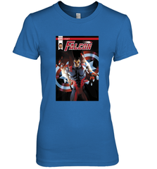 Marvel Falcon Take Flight Comic Cover Premium T Shirt Women's Premium T-Shirt Women's Premium T-Shirt - skytshirtshop