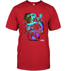 Marvel Infinity War Thor Rocket Groot Neon Men's T-Shirt Men's T-Shirt - skytshirtshop