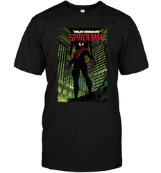 Marvel Miles Morales_ Spider Man Comic Cover Men's T-Shirt