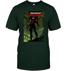 Marvel Miles Morales_ Spider Man Comic Cover Men's T-Shirt Men's T-Shirt - skytshirtshop