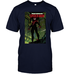 Marvel Miles Morales_ Spider Man Comic Cover Men's T-Shirt