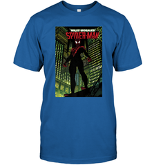 Marvel Miles Morales_ Spider Man Comic Cover Men's T-Shirt Men's T-Shirt - skytshirtshop