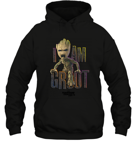 Marvel Guardians Vol Hooded Sweatshirt Hooded Sweatshirt / Black / S Hooded Sweatshirt - skytshirtshop