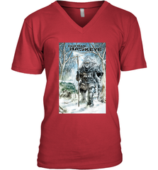 Marvel Old Man Hawkeye Comic Cover Men's V-Neck Men's V-Neck - skytshirtshop