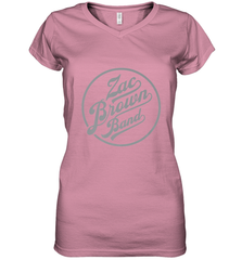 Zac Brown Band  Original ZBB Logo Women's V-Neck T-Shirt Women's V-Neck T-Shirt - skytshirtshop