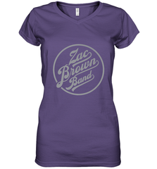 Zac Brown Band  Original ZBB Logo Women's V-Neck T-Shirt Women's V-Neck T-Shirt - skytshirtshop
