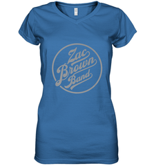 Zac Brown Band  Original ZBB Logo Women's V-Neck T-Shirt Women's V-Neck T-Shirt - skytshirtshop