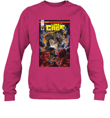 Marvel Luke Cage Power Man In Shining Armor Crewneck Sweatshirt Crewneck Sweatshirt - skytshirtshop