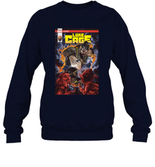 Marvel Luke Cage Power Man In Shining Armor Crewneck Sweatshirt Crewneck Sweatshirt - skytshirtshop