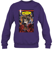 Marvel Luke Cage Power Man In Shining Armor Crewneck Sweatshirt Crewneck Sweatshirt - skytshirtshop