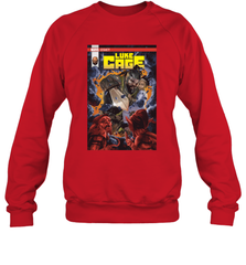 Marvel Luke Cage Power Man In Shining Armor Crewneck Sweatshirt Crewneck Sweatshirt - skytshirtshop