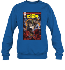 Marvel Luke Cage Power Man In Shining Armor Crewneck Sweatshirt Crewneck Sweatshirt - skytshirtshop
