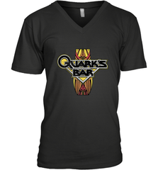 Star Trek DS9 Quark's Bar Vintage Logo Men's V-Neck Men's V-Neck - skytshirtshop