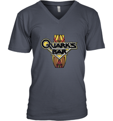 Star Trek DS9 Quark's Bar Vintage Logo Men's V-Neck Men's V-Neck - skytshirtshop