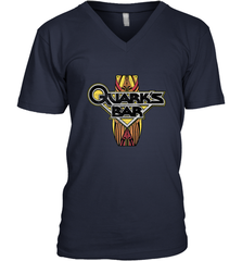 Star Trek DS9 Quark's Bar Vintage Logo Men's V-Neck Men's V-Neck - skytshirtshop