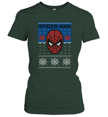 Marvel Spider Man Mask Christmas Sweater Women's T-Shirt Women's T-Shirt - skytshirtshop