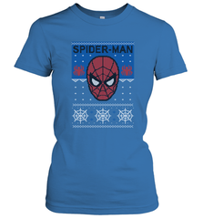 Marvel Spider Man Mask Christmas Sweater Women's T-Shirt Women's T-Shirt - skytshirtshop