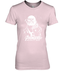 Marvel Infinity War Thanos Unicolor Stamp Women's Premium T-Shirt Women's Premium T-Shirt - skytshirtshop