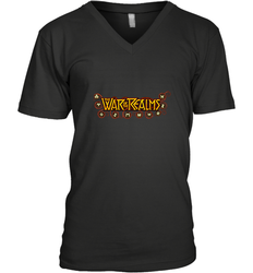 Marvel War of the Realms Comic Logo Men's V-Neck