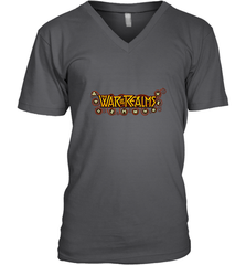 Marvel War of the Realms Comic Logo Men's V-Neck Men's V-Neck - skytshirtshop