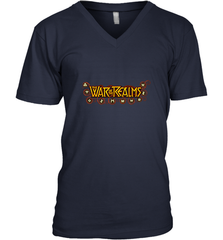 Marvel War of the Realms Comic Logo Men's V-Neck Men's V-Neck - skytshirtshop